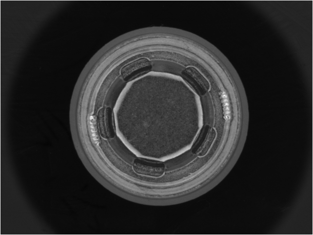 機(jī)器視覺檢測方案 頂部檢測效果原圖