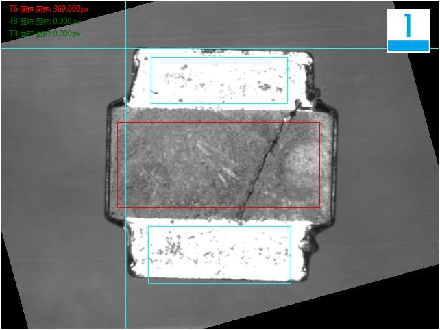 外觀檢測設備 CD電感電子元器件采用自動化檢測設備檢測外觀方案