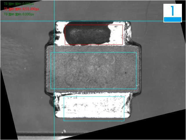 外觀檢測設備 CD電感電子元器件采用自動化檢測設備檢測外觀方案